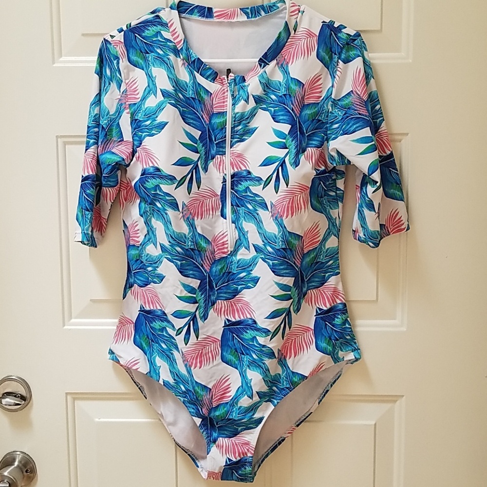 Plus size one piece swimsuit